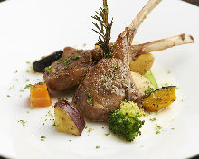 Roast lamb