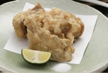 Fried pufferfish