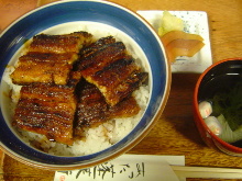 Extra premium eel rice bowl