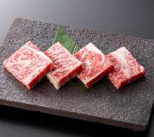 Assorted Wagyu beef