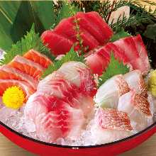 Assorted sashimi, 5 kinds