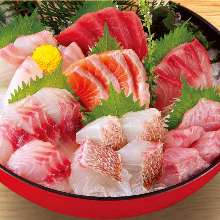 Assorted sashimi, 5 kinds