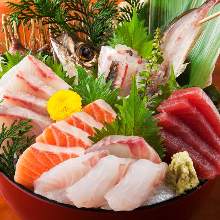 Assorted sashimi, 5 kinds