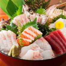 Assorted sashimi, 7 kinds