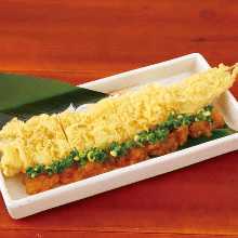 Conger eel tempura
