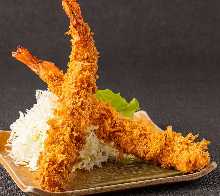 Deep-fried shrimp