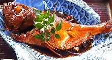 Stewed red snapper