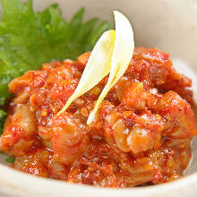 Chanja (Korean spicy marinated cod innards)