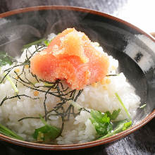 Ochazuke(rice with tea)