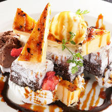 Assorted desserts
