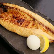 Seared mackerel