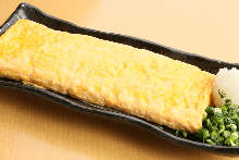 Japanese-style rolled omelet