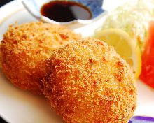 Crab cream croquette