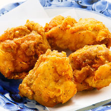 Fried thigh meat