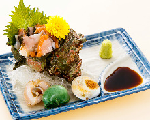 Horned turban sashimi