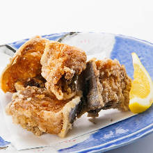 Deep-fried tuna collar