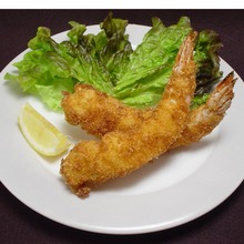 Deep-fried shrimp