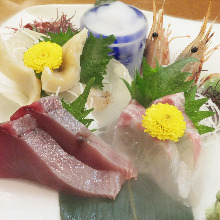 Assorted sashimi, 3 kinds