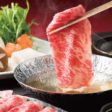 Wagyu beef shabu-shabu