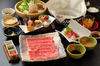 Shabu Shabu Matsu Course (minimum order for 2 people