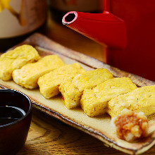 Japanese-style rolled omelet