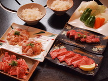 Assorted yakiniku