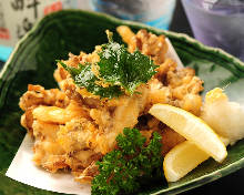 Hen-of-the-woods mushroom tempura