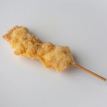 Fried chicken thigh skewer