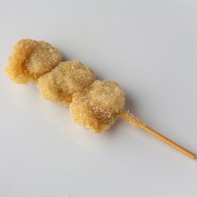 Fried scallops skewer