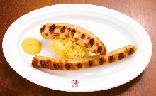 Assorted grilled sausage, 2 pieces