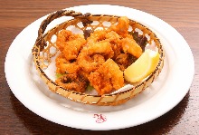 Fried octopus