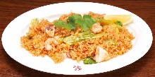 Tom yum goong fried rice