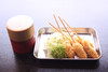 [Specialty] New! "Kushi-katsu" (skewered, breaded, deep-fried pork cutlet) with sauce (1 skewer)