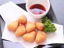 Fried camembert cheese