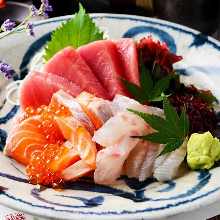 Assorted premium sashimi