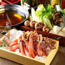 Crab shabu-shabu