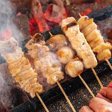 Assorted grilled skewers, 5 kinds