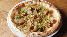 Teriyaki chicken pizza