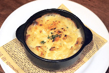 Shrimp gratin