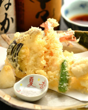 Assorted tempura