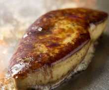 Sauteed foie gras