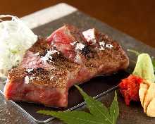 Wagyu beef sirloin steak