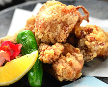 Marinated deep-fried chicken (seasoned with soy sauce)