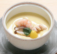 Chawanmushi (steamed egg custard)