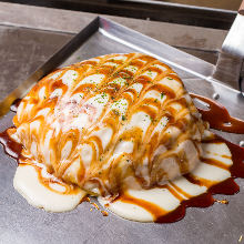 Hiroshima-style okonomiyaki