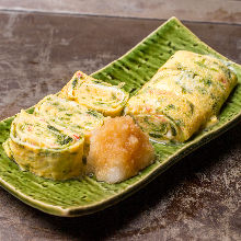 Japanese-style rolled omelet