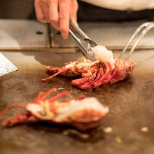 Spiny lobster (sashimi or seared)