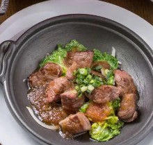 Simmered beef tendon