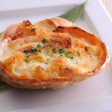 Crab gratin