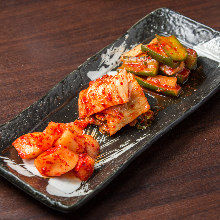 Assorted kimchi